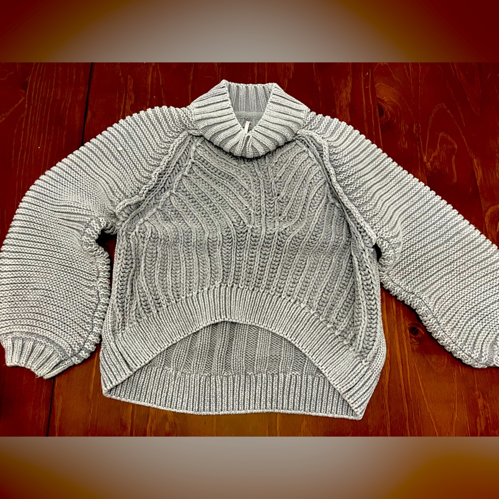 Free People Cotton Sweater Size XL